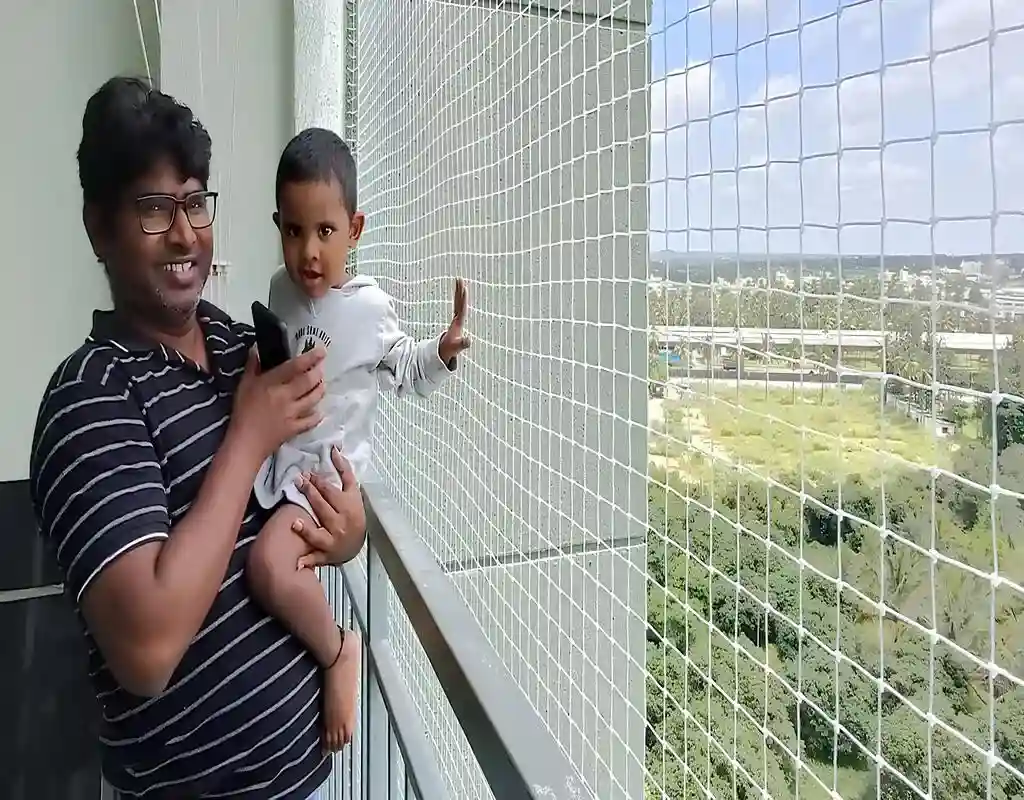 Top Premium Quality Balcony Nets for Children in Marathahalli and Yelahanka